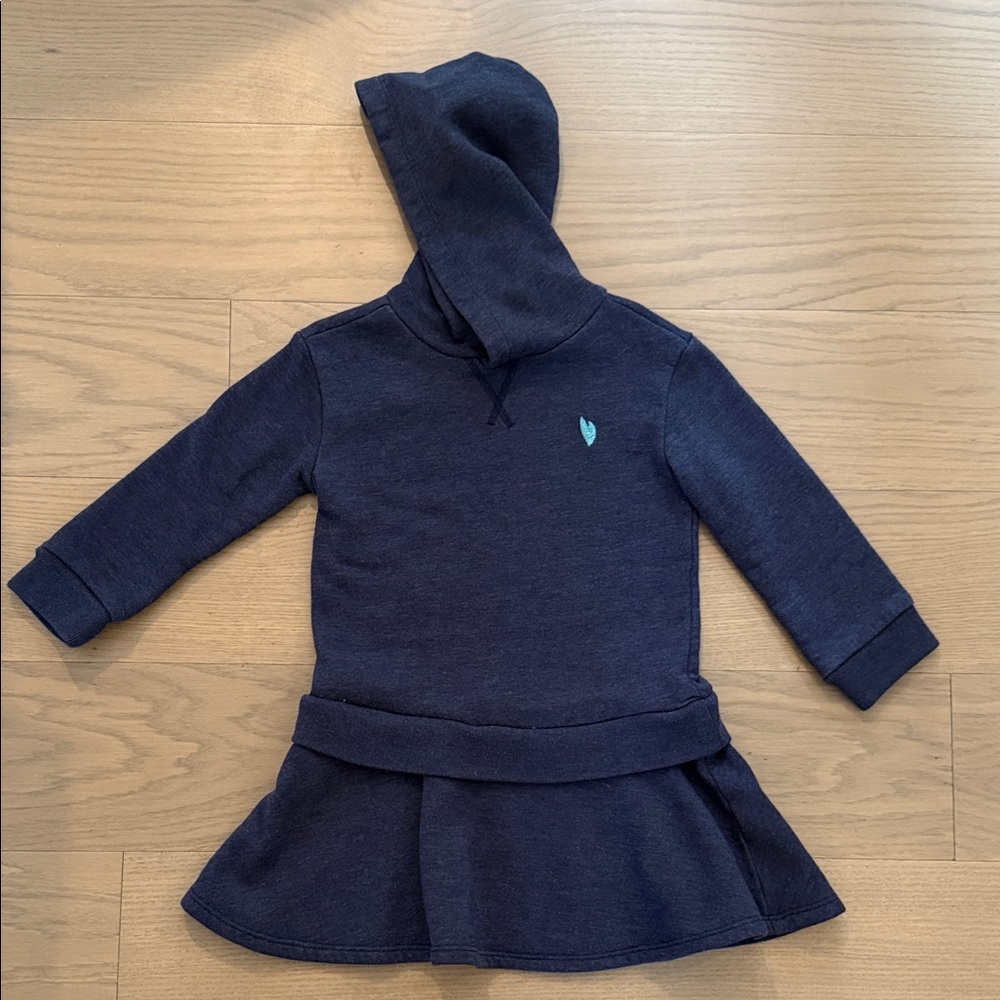 Crewcuts Navy Blue Hoodie Dress for Kids